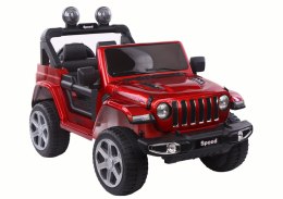 LEAN CARS Pojazd Na Akumulator FT-938 Czerwony Lakierowany 4x4