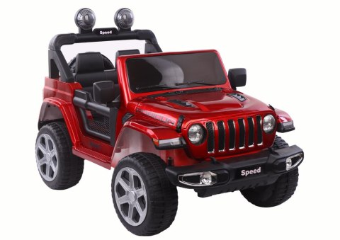 LEAN CARS Pojazd Na Akumulator FT-938 Czerwony Lakierowany 4x4 LEAN CARS Pojazd Na Akumulator FT-938 Czerwony Lakierowany 4x4