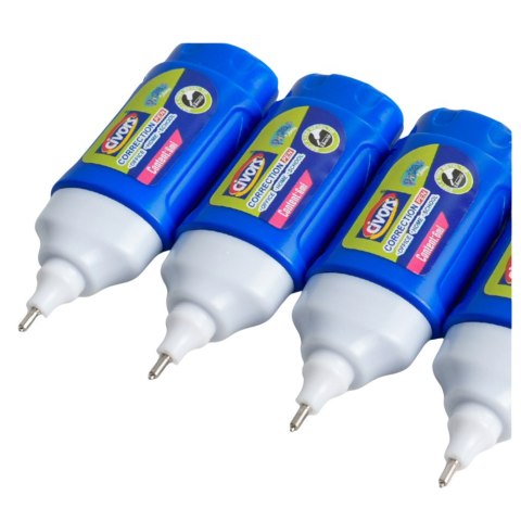 LEAN Korektor W Pisaku Szybkoschnący Szkolny Biurowy 6ml LEAN Korektor W Pisaku Szybkoschnący Szkolny Biurowy 6ml
