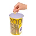 LEAN Metalowa Skarbonka Puszka Banknot 200 Euro 16,5 x 12cm