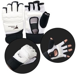 LEAN Rękawiczki Sportowe Do Takewondo Etui Białe Rozmiar XS