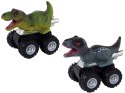 LEAN TOYS Autko Dinozaur z Napędem Frykcyjnym Różne Gatunki Kolory