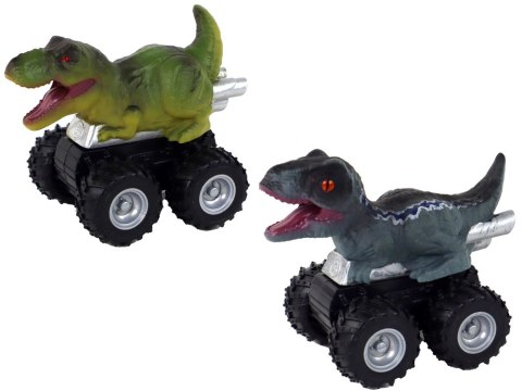 LEAN TOYS Autko Dinozaur z Napędem Frykcyjnym Różne Gatunki Kolory LEAN TOYS Autko Dinozaur z Napędem Frykcyjnym Różne Gatunki Kolory