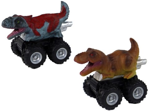LEAN TOYS Autko Dinozaur z Napędem Frykcyjnym Różne Gatunki Kolory LEAN TOYS Autko Dinozaur z Napędem Frykcyjnym Różne Gatunki Kolory
