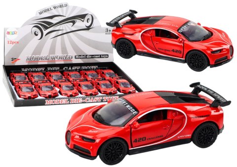 LEAN TOYS Autko Samochód Sportowy 1:32 Napęd Frykcyjny Czerwony LEAN TOYS Autko Samochód Sportowy 1:32 Napęd Frykcyjny Czerwony