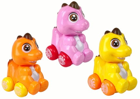 LEAN TOYS Auto Dinozaur W Jajku Dino Autko Nakręcany LEAN TOYS Auto Dinozaur W Jajku Dino Autko Nakręcany