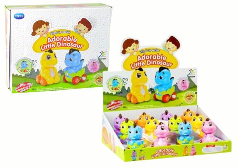 LEAN TOYS Auto Dinozaur W Jajku Dino Autko Nakręcany LEAN TOYS Auto Dinozaur W Jajku Dino Autko Nakręcany