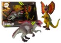 LEAN TOYS Figurki Dinozaurów Spinozaur Dilofozaur Zestaw 2el