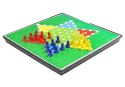 LEAN TOYS Gry 7w1 Zestaw Gier Planszowych Ludo Warcaby