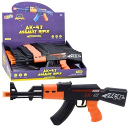 LEAN TOYS Karabin Elektryczny AK47 Dla Dzieci Światła Dźwięki