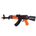 LEAN TOYS Karabin Elektryczny AK47 Dla Dzieci Światła Dźwięki