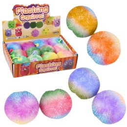 LEAN TOYS Piłeczka Do Ugniatania Ściskania Antystresowa Gniotek Kolorowa 9cm
