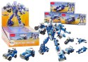 LEAN TOYS Wozy Policyjne Motor Łódź Samolot Policja Klocki Konstrukcyjne MIX