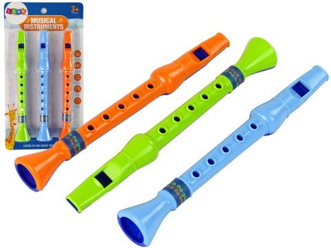 LEAN TOYS Zestaw Trzech Fletów Dla Dzieci Zwierzątka LEAN TOYS Zestaw Trzech Fletów Dla Dzieci Zwierzątka