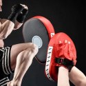 LEAN Tarcza Treningowa Rękawica Pad Kick Boxing Łapa Trenera Czerwona