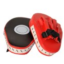 LEAN Tarcza Treningowa Rękawica Pad Kick Boxing Łapa Trenera Czerwona