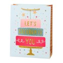 LEAN Torba Prezentowa Urodzinowa Happy Birthday 23 x 18 x 10cm