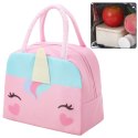 LEAN Torba Termiczna Izolacyjna Śniadaniowa Lunch Bag Jednorożec 23cm