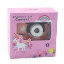 LEAN Toys Aparat Cyfrowy Dla Dzieci Myszka Różowy 48Mpx HD 1080P