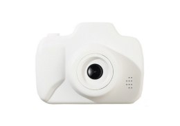 LEAN Toys Aparat Dla Dzieci Zdjęcia Nagrywanie Gry Karta Pamięci 64GB Biały