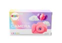 LEAN Toys Aparat Dla Dzieci Zdjęcia Nagrywanie Gry Karta Pamięci 64GB Fioletowy