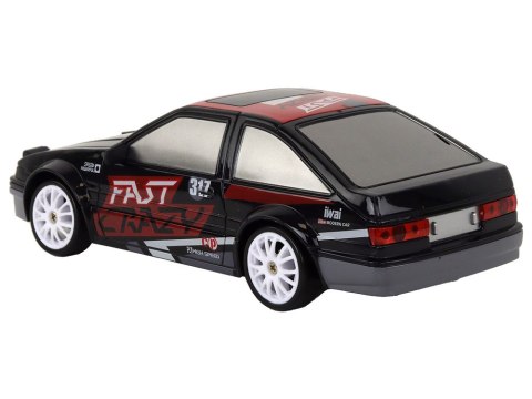 LEAN Toys Autko Sportowe Zdalnie Sterowane R/C 1:24 Czarne Wymienne Koła LEAN Toys Autko Sportowe Zdalnie Sterowane R/C 1:24 Czarne Wymienne Koła