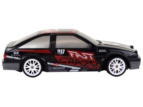 LEAN Toys Autko Sportowe Zdalnie Sterowane R/C 1:24 Czarne Wymienne Koła LEAN Toys Autko Sportowe Zdalnie Sterowane R/C 1:24 Czarne Wymienne Koła