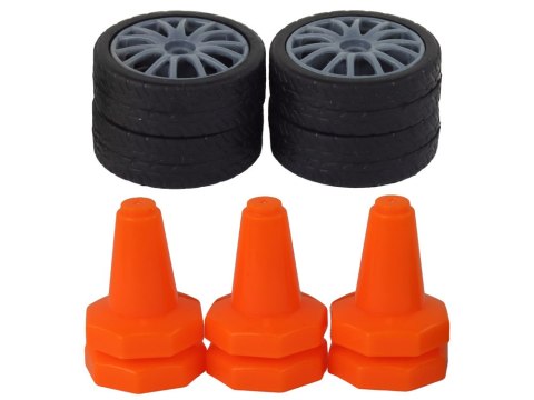 LEAN Toys Autko Sportowe Zdalnie Sterowane R/C 1:24 Czarne Wymienne Koła LEAN Toys Autko Sportowe Zdalnie Sterowane R/C 1:24 Czarne Wymienne Koła