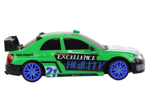 LEAN Toys Autko Sportowe Zdalnie Sterowane R/C 1:24 Zielone Wymienne Koła LEAN Toys Autko Sportowe Zdalnie Sterowane R/C 1:24 Zielone Wymienne Koła