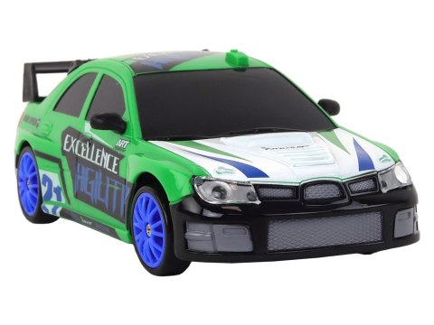 LEAN Toys Autko Sportowe Zdalnie Sterowane R/C 1:24 Zielone Wymienne Koła LEAN Toys Autko Sportowe Zdalnie Sterowane R/C 1:24 Zielone Wymienne Koła