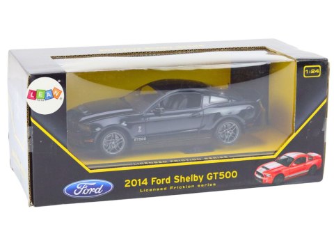 LEAN Toys Auto Ford Shelby GT500 W Skali 1:24 Napęd Czarny LEAN Toys Auto Ford Shelby GT500 W Skali 1:24 Napęd Czarny