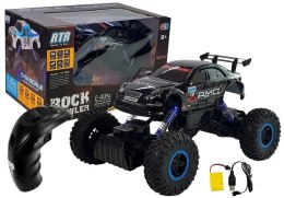 LEAN Toys Auto Offroad Zdalnie Sterowane R/C 1:14 Niebieskie