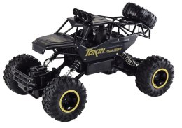 LEAN Toys Auto Terenowe Zdalnie Sterowane RC 1:12 Czarne 4x4 2.4GHz