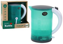 LEAN Toys Czajnik Elektroniczny Na Baterie AGD Światła Dźwięk Zielony
