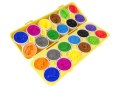 LEAN Toys Edukacyjny Sorter 12 Jaj Pojazdy Auta Kolory Układanka Kształty