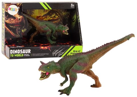LEAN Toys Figurka Dinozaura Karnotaur Zielono-Brązowy 1El LEAN Toys Figurka Dinozaura Karnotaur Zielono-Brązowy 1El