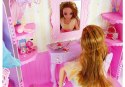 LEAN Toys Garderoba ze Światłem i Lustrem Lalka 26 cm Zestaw Ubrań Akcesoria