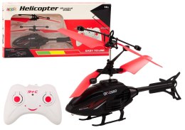 LEAN Toys Helikopter Zdalnie Sterowany RC Żyroskop Czerwony