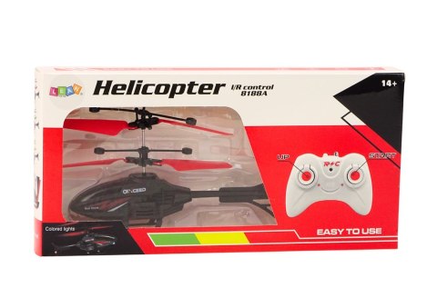 LEAN Toys Helikopter Zdalnie Sterowany RC Żyroskop Czerwony LEAN Toys Helikopter Zdalnie Sterowany RC Żyroskop Czerwony