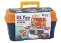 LEAN Toys Klocki Puzzle Konstrukcyjne 3D W Skrzynce DIY Rozkręcanie Wiertarka