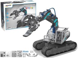LEAN Toys Koparka Hydrauliczna Gąsiennicowa DIY Do Złożenia Chwytak 137 Elementów