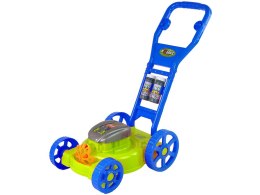 LEAN Toys Kosiarka Maszyna do Baniek Mydlanych Niebieska Bańki Mydlane Muzyka