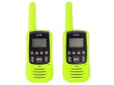 LEAN Toys Krótkofalówki Walkie-Talkie Zielone Zasięg 3km Gadżet Do Komunikacji