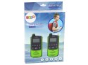 LEAN Toys Krótkofalówki Walkie-Talkie Zielone Zasięg 3km Gadżet Do Komunikacji