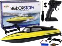 LEAN Toys Motorówka R/C 2,4G Żółta