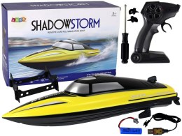 LEAN Toys Motorówka R/C 2,4G Żółta