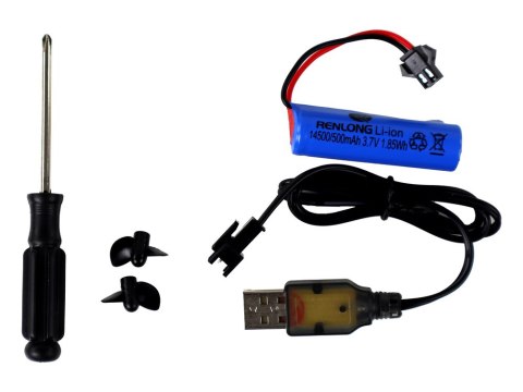 LEAN Toys Motorówka R/C 2,4G Żółta LEAN Toys Motorówka R/C 2,4G Żółta