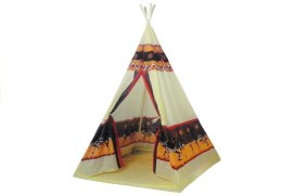 LEAN Toys Namiot Tipi Indiański Dom Zabaw + 60 Piłek 155 cm