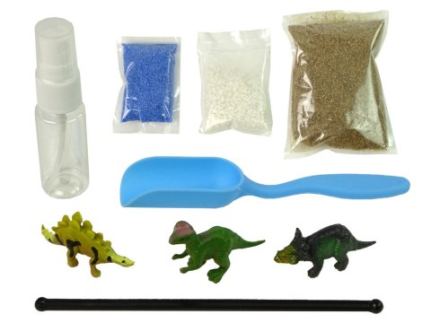 LEAN Toys Ogród Dinozaurów w Słoiku Światło Naklejki Kreatywne LEAN Toys Ogród Dinozaurów w Słoiku Światło Naklejki Kreatywne