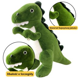 LEAN Toys Pluszowa Maskotka Przytulanka Dinozaur Zielony 27cm